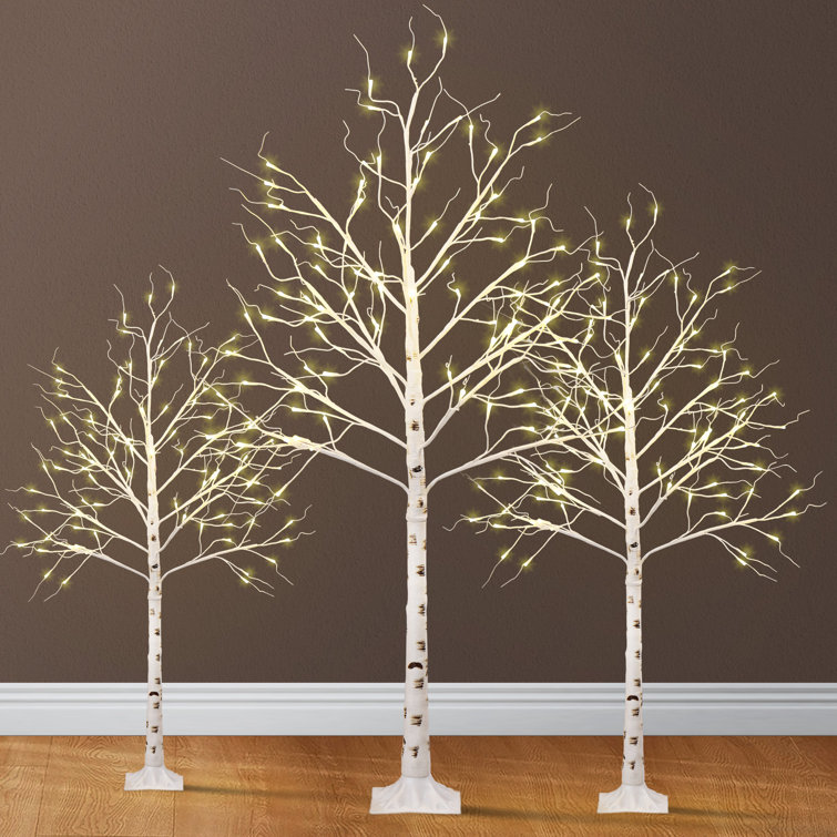 The Seasonal Aisle Cm Lighted Artificial Christmas Tree Wayfair Co Uk